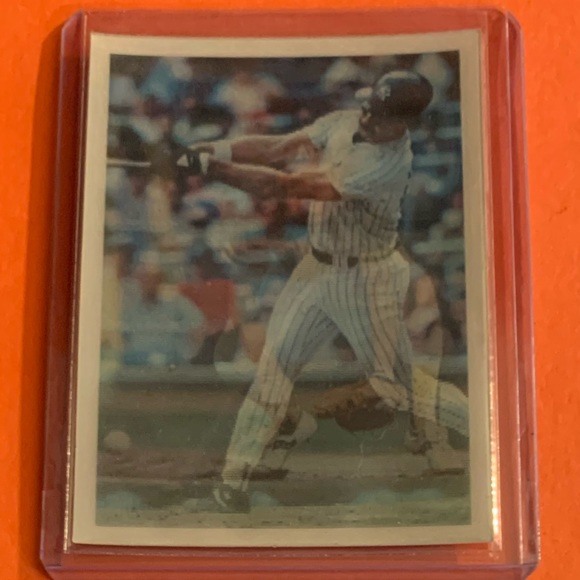 Batting Champs [Mattingly, Boggs, Lansford] #75 1986 Sportflics Baseball Card - Picture 3 of 5